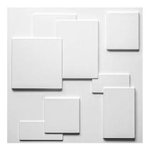 5M Placas 3D De Parede Revestimento Decorativo 50X50Cm Luxo 5M Placas 3D De Parede Revestimento Decorativo 50X50Cm Luxo