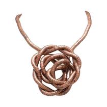 5mm 90cm ferro flexível torcido jóias colar de cobra dobrável 12 cores disponíveis