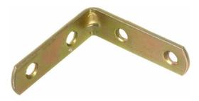 5o unidades Cantoneira Para Moveis Bicromatizadas 1.1/2 Polegadas