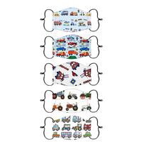 5pc crianças crianças ao ar livre máscaras de boca de algodão máscaras faciais de proteção reutilizáveis