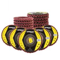 5pc Disco Flap Manta Abrasiva 115x22,23mm Médio Scotch Brite