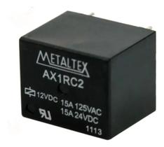 5pç Rele Ax1rc2 12vcc 15a Metaltex