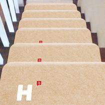 5pcs antiderrapante escada luminosa escada tapete pad manter quente chão ma