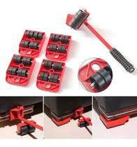 5pcs Elevador Móveis Pesados Roller Movimento Conjunto