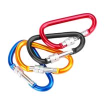 5pcs. Mini Mosquetão D Cores Acessório Com Trava De Rosca 5pcs. Mini Mosquetão D Cores Acessório Com Trava De Rosca