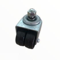 (5pçs) Rodizio Roda Dupla 1pol. R158 Pp Rosca Giratorio 70kg Por Roda (5pçs) Rodizio Roda Dupla 1pol. R158 Pp Rosca Giratorio 70kg Por Roda