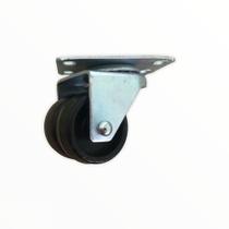 (5pçs) Rodizios Roda Dupla 1pol. R158 Placa Giratorio Carga 70kg Por Roda (5pçs) Rodizios Roda Dupla 1pol. R158 Placa Giratorio Carga 70kg Por Roda