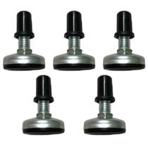 (5pçs) Sapata, Pé Nivelador C/ Bucha 13mm Rosca 3/8 X 25mm (5pçs) Sapata, Pé Nivelador C/ Bucha 13mm Rosca 3/8 X 25mm
