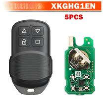 5PCS Xhorse XKGHG1EN Máscara De Chave Remota Para Garagem Compatível Com KEY TOOL plus MAX pro MINI