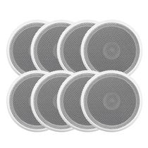 (5pol) 4 pares arandelas redonda branca 5 pol fr /2ar059058