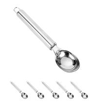 5un Colher pegador de sorvete inox concha Luxe Silver 5un Colher pegador de sorvete inox concha Luxe Silver