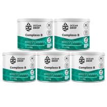 5un Complexo B Vitamina Lata 60 Cápsulas 500mg - Ocean Drop