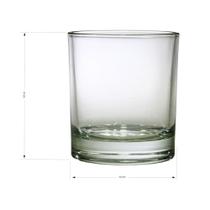 5un de Copo para Vela Cilindrico 250ml