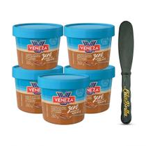 5un Doce De Leite Zero Açúcar 250g Veneza+Espatula Lilabella 5un Doce De Leite Zero Açúcar 250g Veneza+Espatula Lilabella