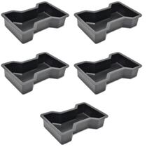 5un Forma Plastica p Fabricar Bloquete Ossinho Bloco Concreto Tijolo 25x15x6 Piso Concreto Jardim Obra 5un Forma Plastica p Fabricar Bloquete Ossinho Bloco Concreto Tijolo 25x15x6 Piso Concreto Jardim Obra