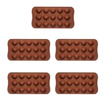 5un Forma Silicone Bombom Moldes finos Docinho conchinha 5un Forma Silicone Bombom Moldes finos Docinho conchinha