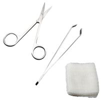 5UN KIT RETIRADA DE PONTOS METAL ESTÉRIL DESC. KOLPLAST Tamanho:Único