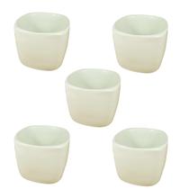 5un MINI VASO DE PORCELANA QUADRADO P/ PLANTA ENFEITE 5un MINI VASO DE PORCELANA QUADRADO P/ PLANTA ENFEITE