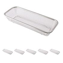 5un Organizador de talheres aço inox gaveta cesto telado 5un Organizador de talheres aço inox gaveta cesto telado