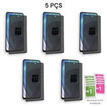 5UN Películas De Cerâmica Fosca 9D Privacidade Para Moto G24 5UN Películas De Cerâmica Fosca 9D Privacidade Para Moto G24