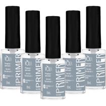 5UN Primer Nail Bonder Preparador De Unhas Em Gel 10ml Volia