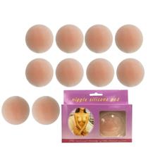 5un Tapa Mamilos Protetor Bico De Seios Aureola De Silicone