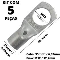 5un Terminal de Compressão Para Cabo de 35mm² Furo M12 SC35-12