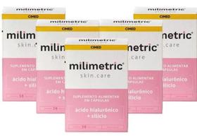 5Uni Milimetric Skin Care Ácido Hialurônico E Silício 30Cap - Cimed