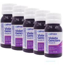5Uni Violeta Genciana Matizar Colorir Cabelo 30Ml Uniphar 1%