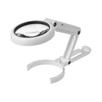 5X 11X Multiuso Lupa USB Portátil Desktop Lupa com Luzes LED para Reparação de Leitura