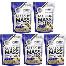 5x Anabolic Mass 28500 Profit 3Kg Refil Baunilha 5x Anabolic Mass 28500 Profit 3Kg Refil Baunilha