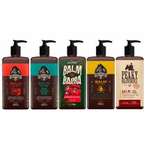 5x Balm Barba Negra Calico Guaraná Lemon Peaky Don Alcides