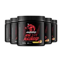 5x Bcaa 2:1:1 Bullblood (300g) Monsterfeed