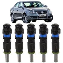 5x Bico Injetor Jetta 2.5 20v 2006 2007 2008 2009 2010