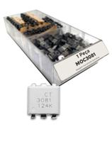 5x C.I. Optoacoplador Triac Moc3081 = Moc 3081 Fotoacoplador
