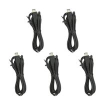 5x Cabo Rabicho Reparo Micro Usb / V8 - 1,5 Metros Original 5x Cabo Rabicho Reparo Micro Usb / V8 - 1,5 Metros Original