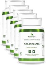 5x Cálcio MDK (Cálcio, Magnésio, Vitamina D e Vitamina K2) 60 Capsulas de 530mg Tuttiflora 5x Cálcio MDK (Cálcio, Magnésio, Vitamina D e Vitamina K2) 60 Capsulas de 530mg Tuttiflora