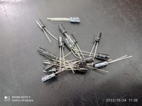 5x Capacitor Eletrolítico 0,47uf/100v 85 5x11mm