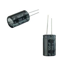 5x Capacitor Eletrolítico 100uf x 350v 105º Kit c/ 5 Peças