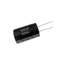 5x Capacitor Eletrolítico 120uf x 400v 105º Kit c/ 5 Peças 5x Capacitor Eletrolítico 120uf x 400v 105º Kit c/ 5 Peças