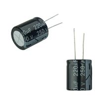 5x Capacitor Eletrolítico 220uf x 250v 105º Kit c/ 5 Peças 5x Capacitor Eletrolítico 220uf x 250v 105º Kit c/ 5 Peças