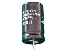 5x Capacitor Eletrolitico 470uf/250v Snap-In 85 22x40mm