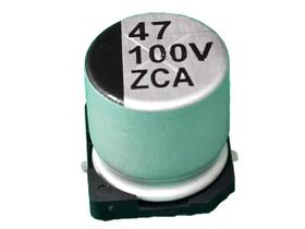 5x Capacitor Eletrolitico 47uf/100v Smd 105 10x10,2mm