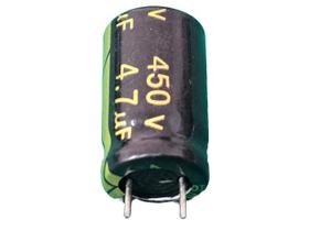 5x Capacitor Eletrolitico 4,7uf/450v 105 10x17mm Low Esr 5x Capacitor Eletrolitico 4,7uf/450v 105 10x17mm Low Esr
