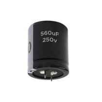 5x Capacitor Eletrolítico 560uf x 250v 105º Kit c/ 5 Peças