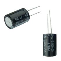 5X Capacitor Eletrolítico 68Uf X 450V 105º Kit Com 5 Peças 5X Capacitor Eletrolítico 68Uf X 450V 105º Kit Com 5 Peças