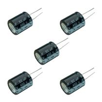 5x Capacitor Eletrolítico 82uf x 450v 105º Kit c/5 Peças 5x Capacitor Eletrolítico 82uf x 450v 105º Kit c/5 Peças