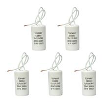 5X Capacitor Partida 12uf - 250v P/ Motor Portão Eletrônico