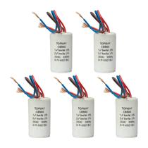 5x Capacitor Partida 1uf+2uf - 250v P/ Motor Ventilador 5x Capacitor Partida 1uf+2uf - 250v P/ Motor Ventilador