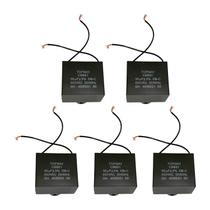 5x Capacitor Partida 30uf - 450v P/ Motor Portão - Quadrado